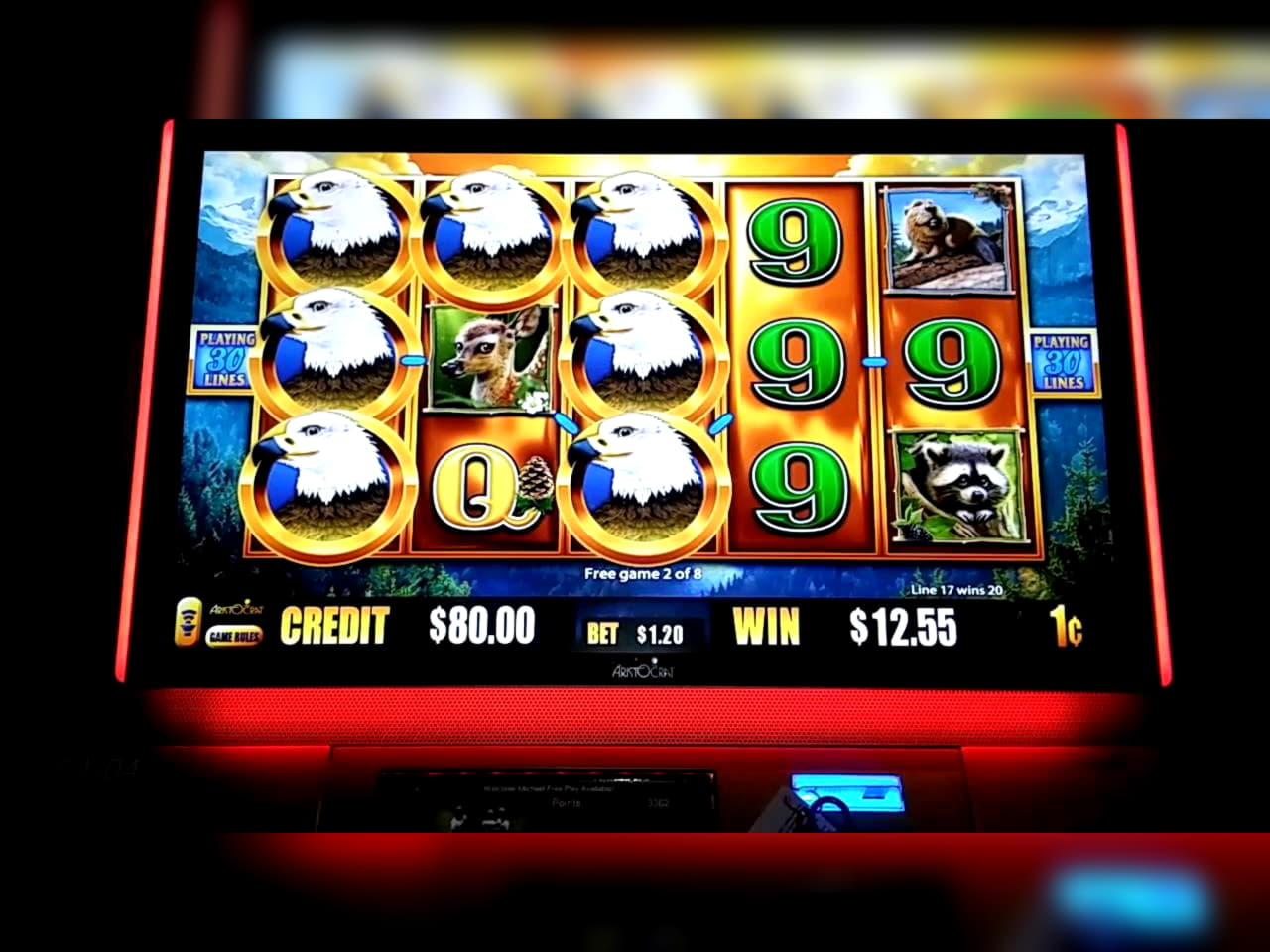 $85 casino chip at Bet Rebels Casino