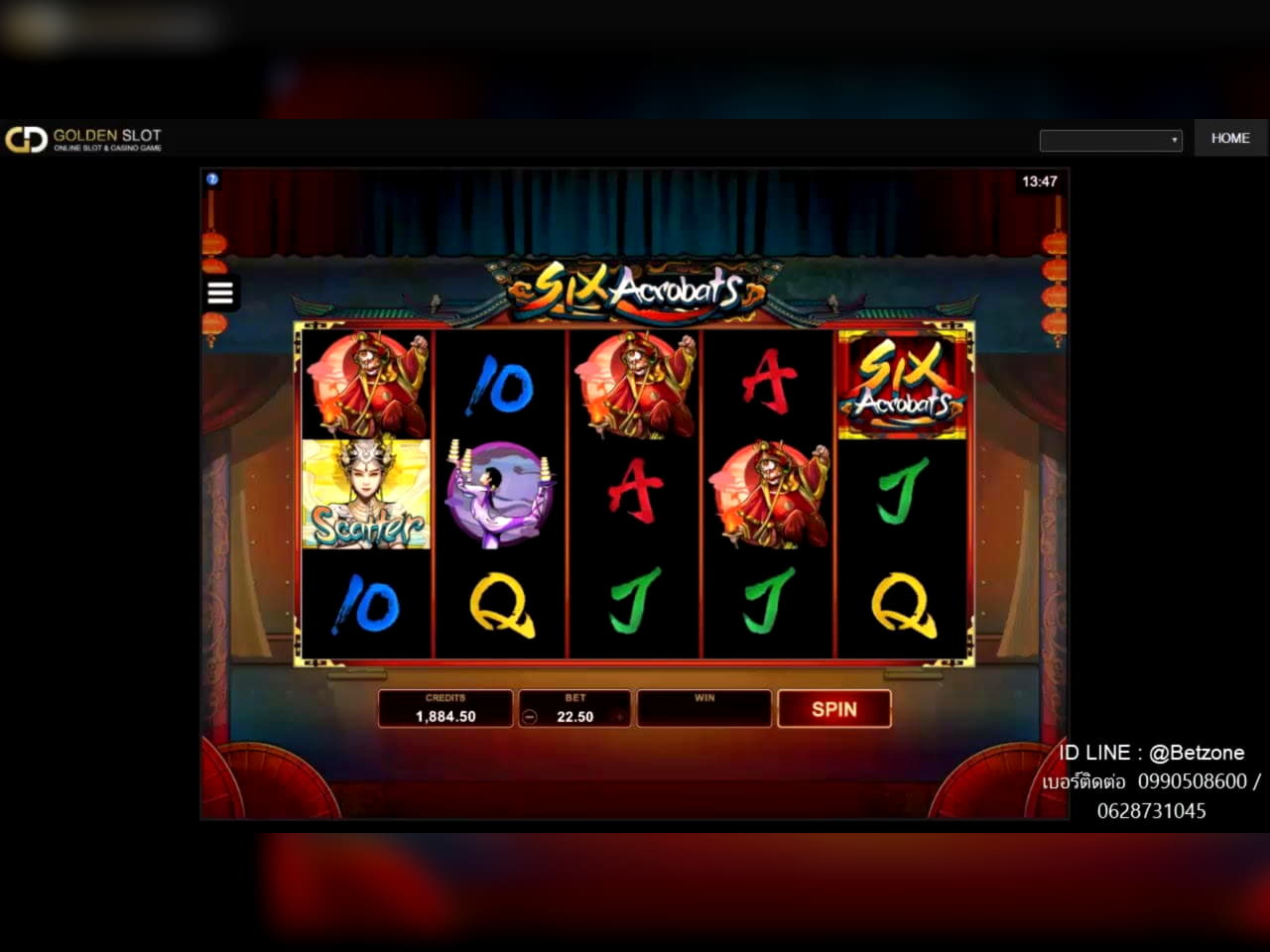 270% Match at a casino at Zodiac Casino