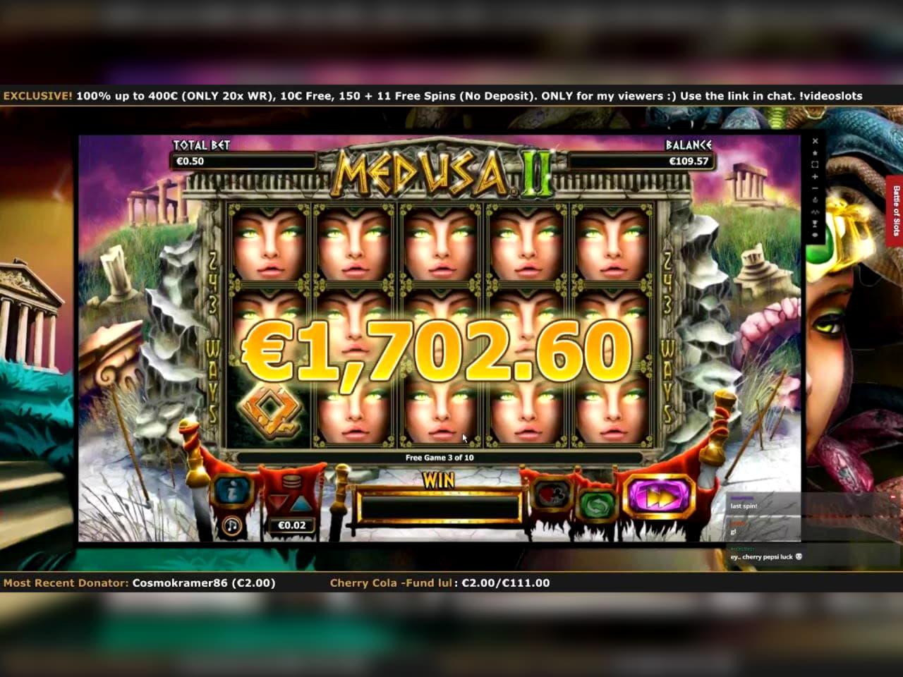 €285 Free Chip at Betway Casino