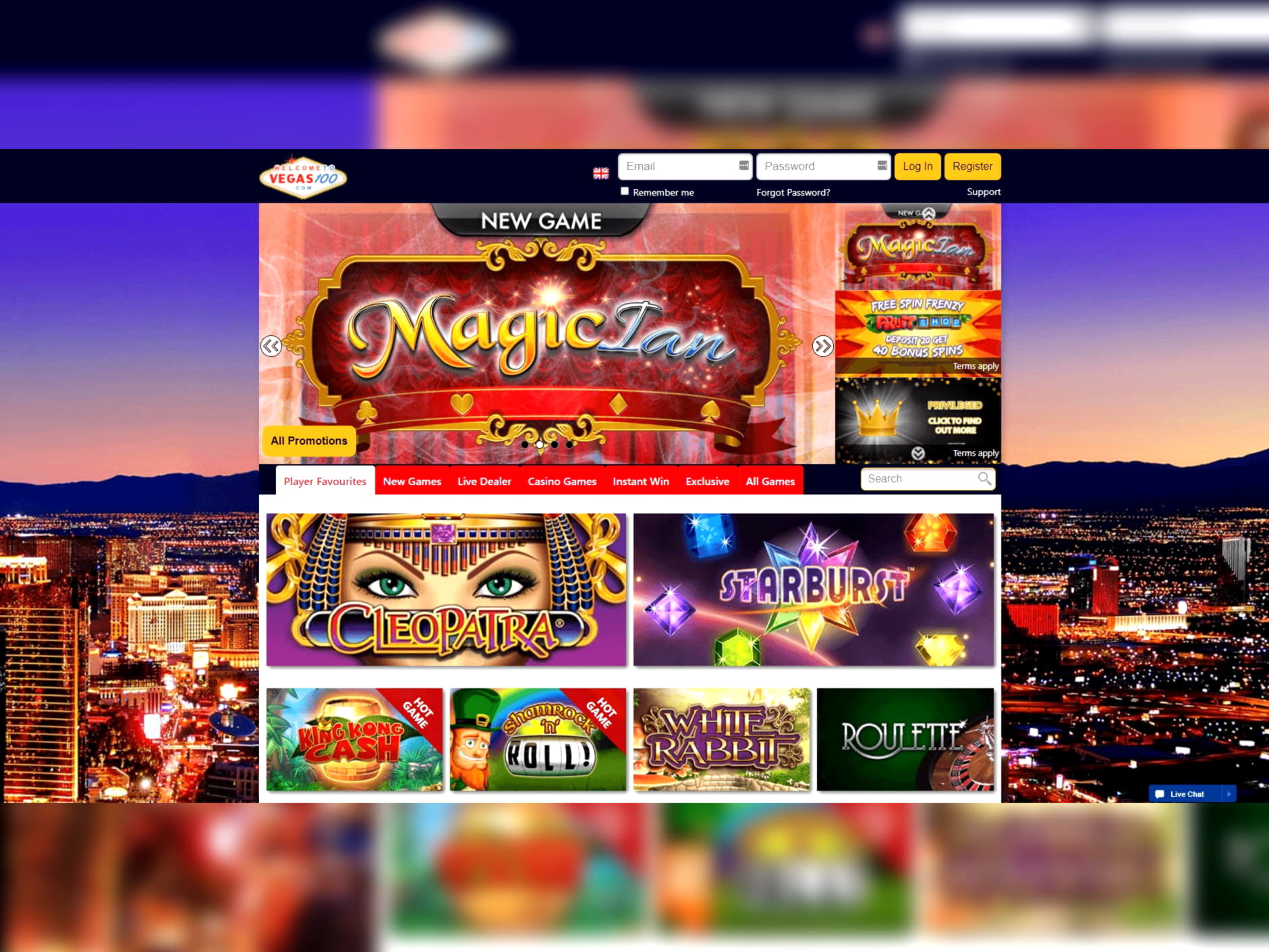 €222 casino chip at Seven Cherries Casino