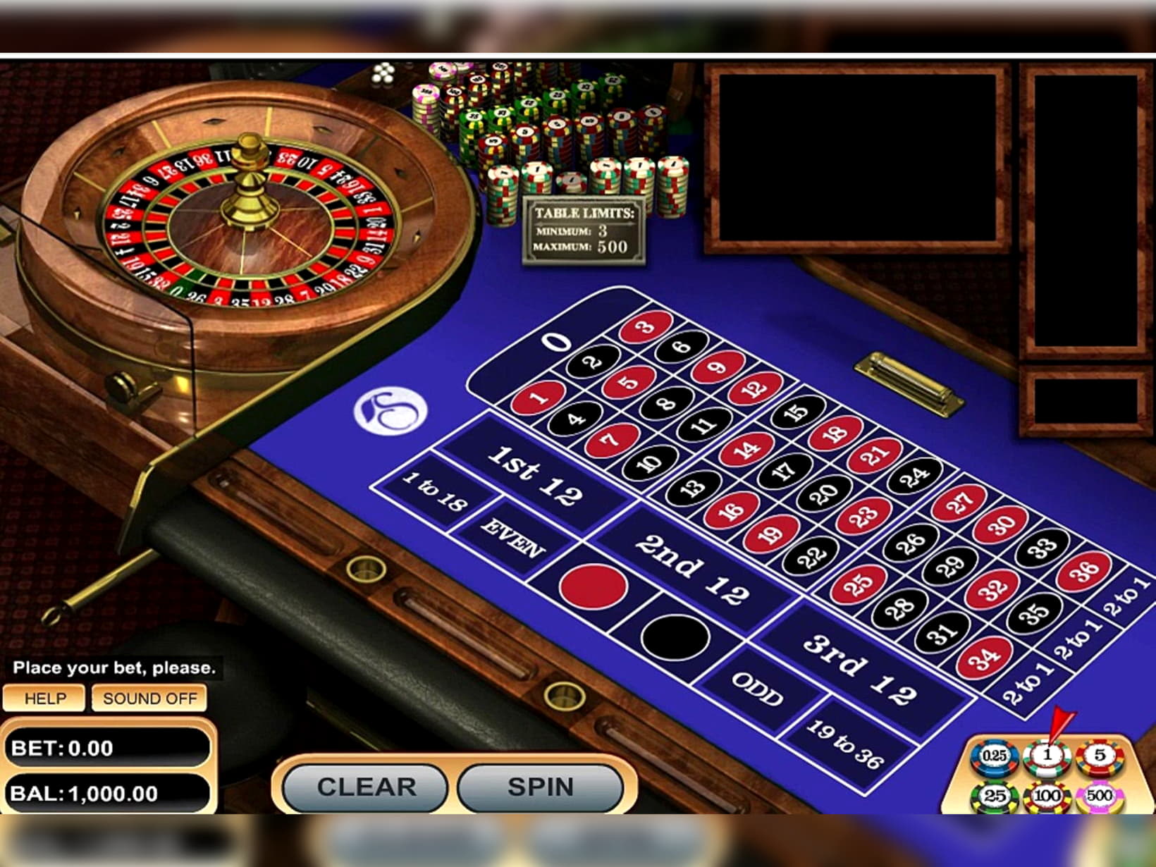 £150 Casino chip at Spin Palace Casino