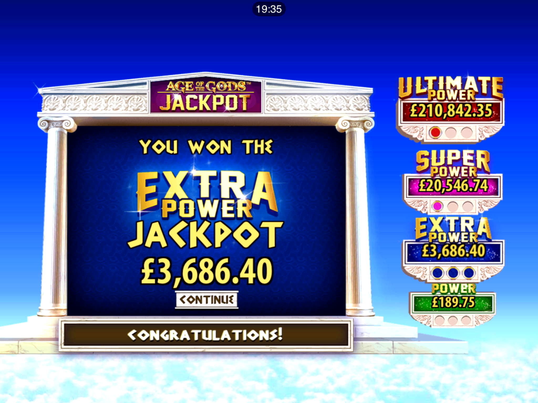 185 free spins no deposit at William Hill Casino