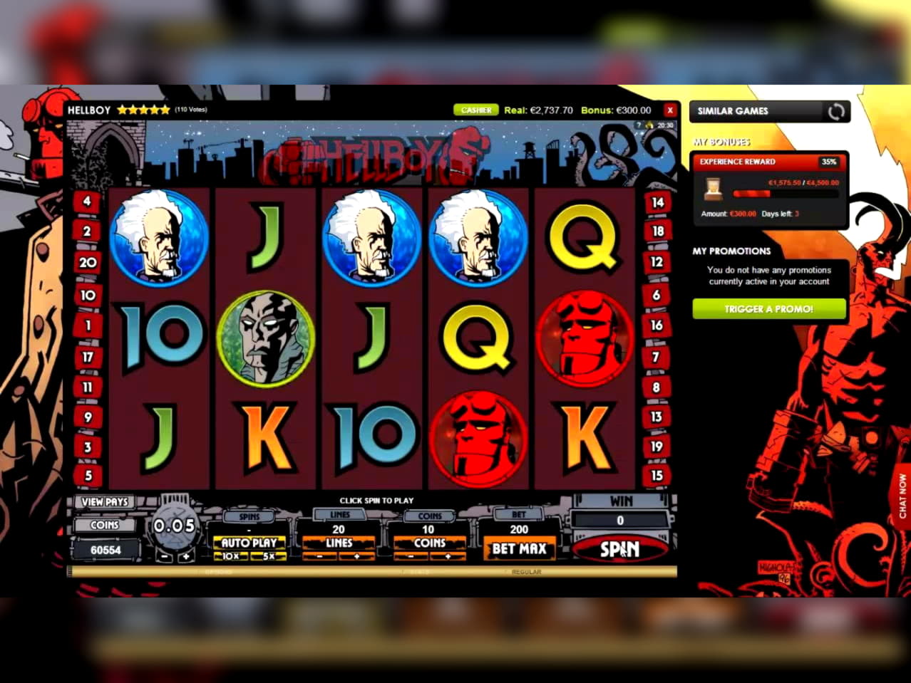 980% Deposit match bonus at Joy Casino