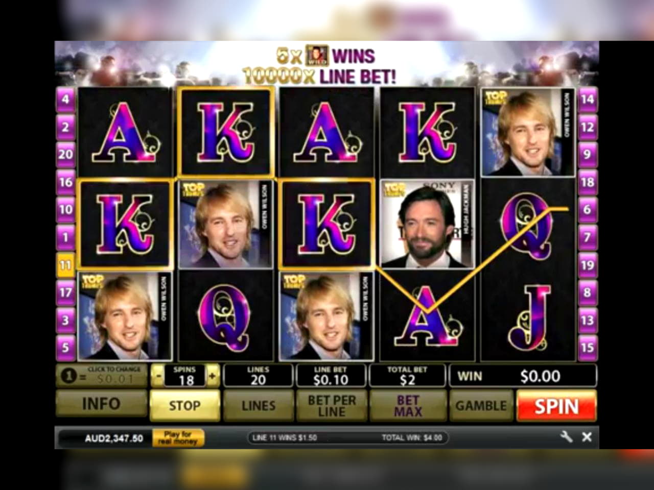 275 Free spins no deposit at Cheeky Riches Casino