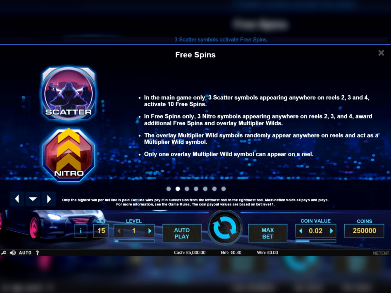 225 free spins at Cheeky Riches Casino