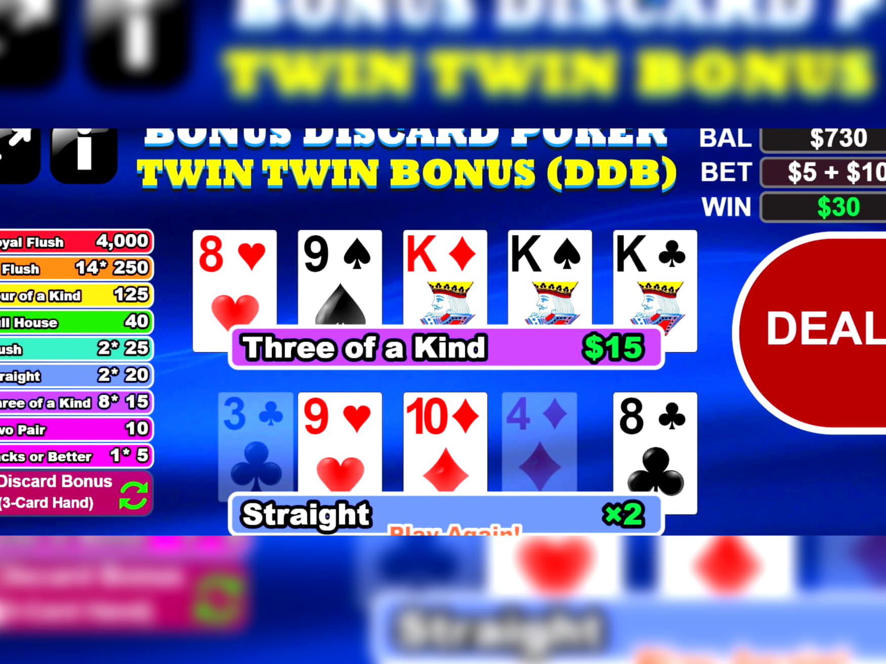 EUR 370 no deposit at Karamba Casino