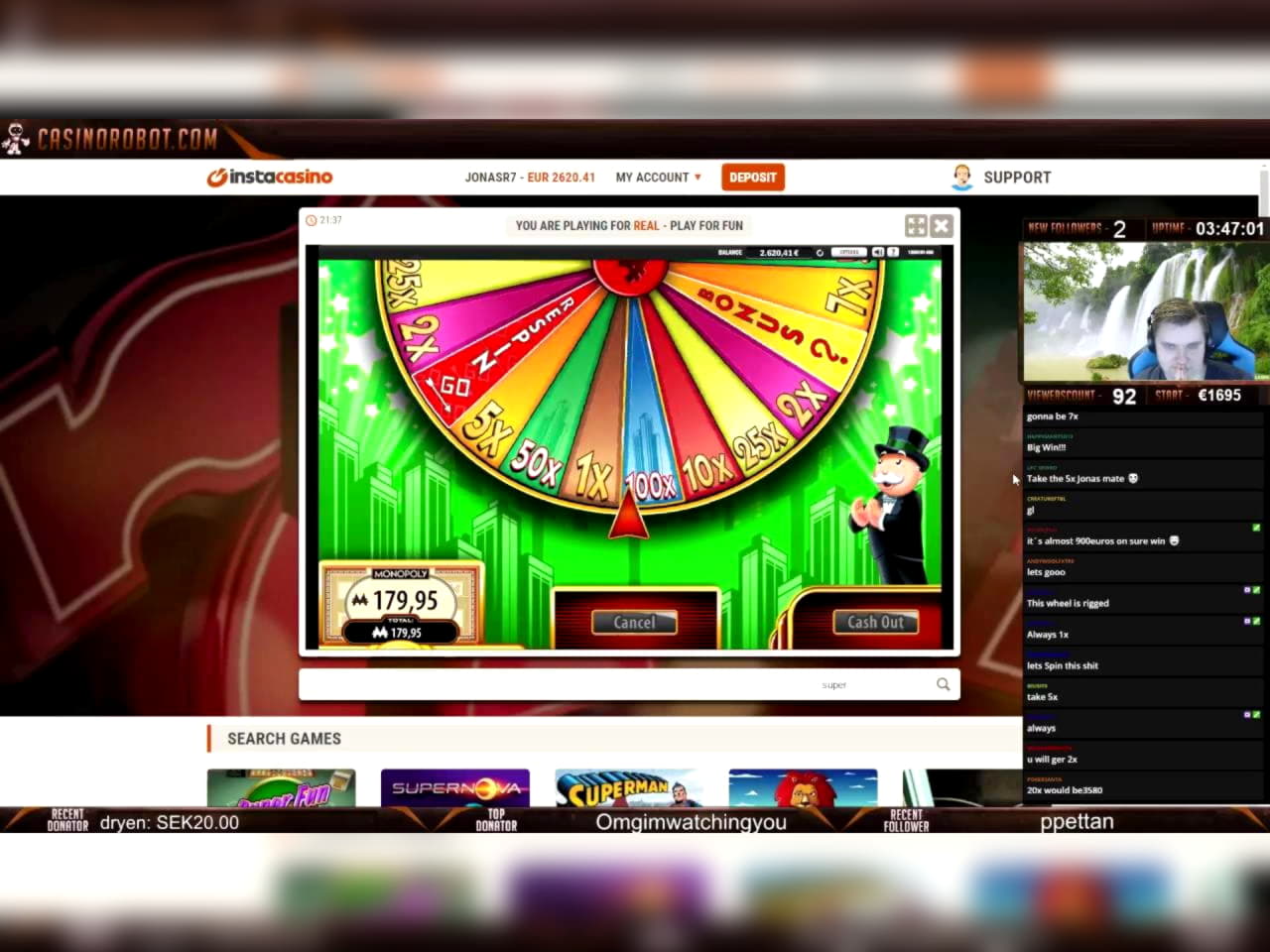 $630 Free Cash at River Belle Casino