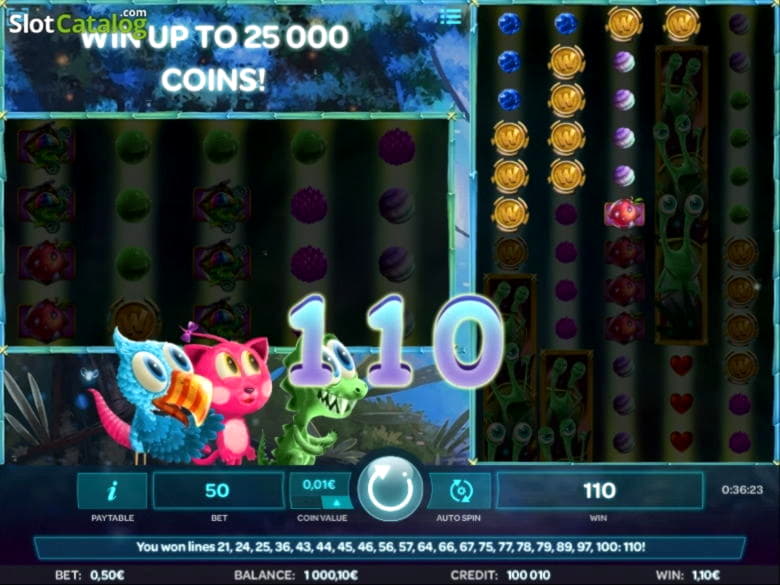 50 free casino spins at Platinum Play Casino