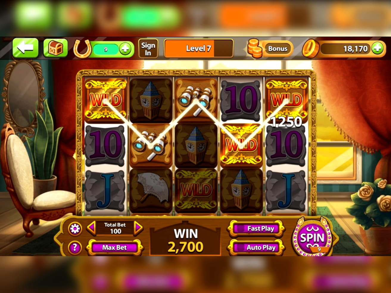 €705 Online Casino Tournament at Spin Palace Casino