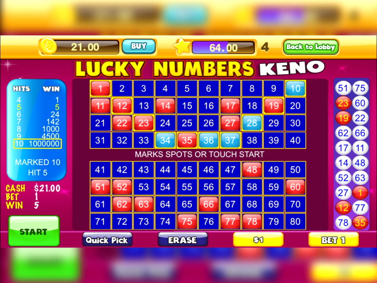 EURO 125 free chip casino at Club Gold Casino