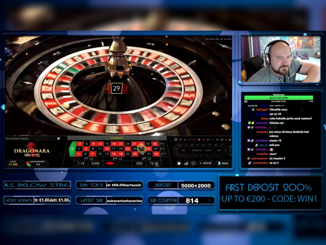 $170 Online Casino Tournament at Spin Palace Casino