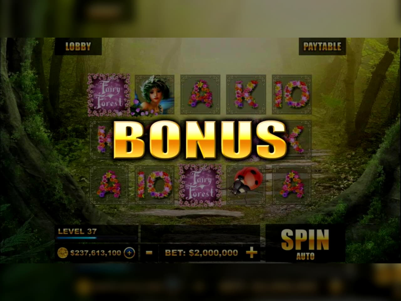95% casino match bonus at Seven Cherries Casino