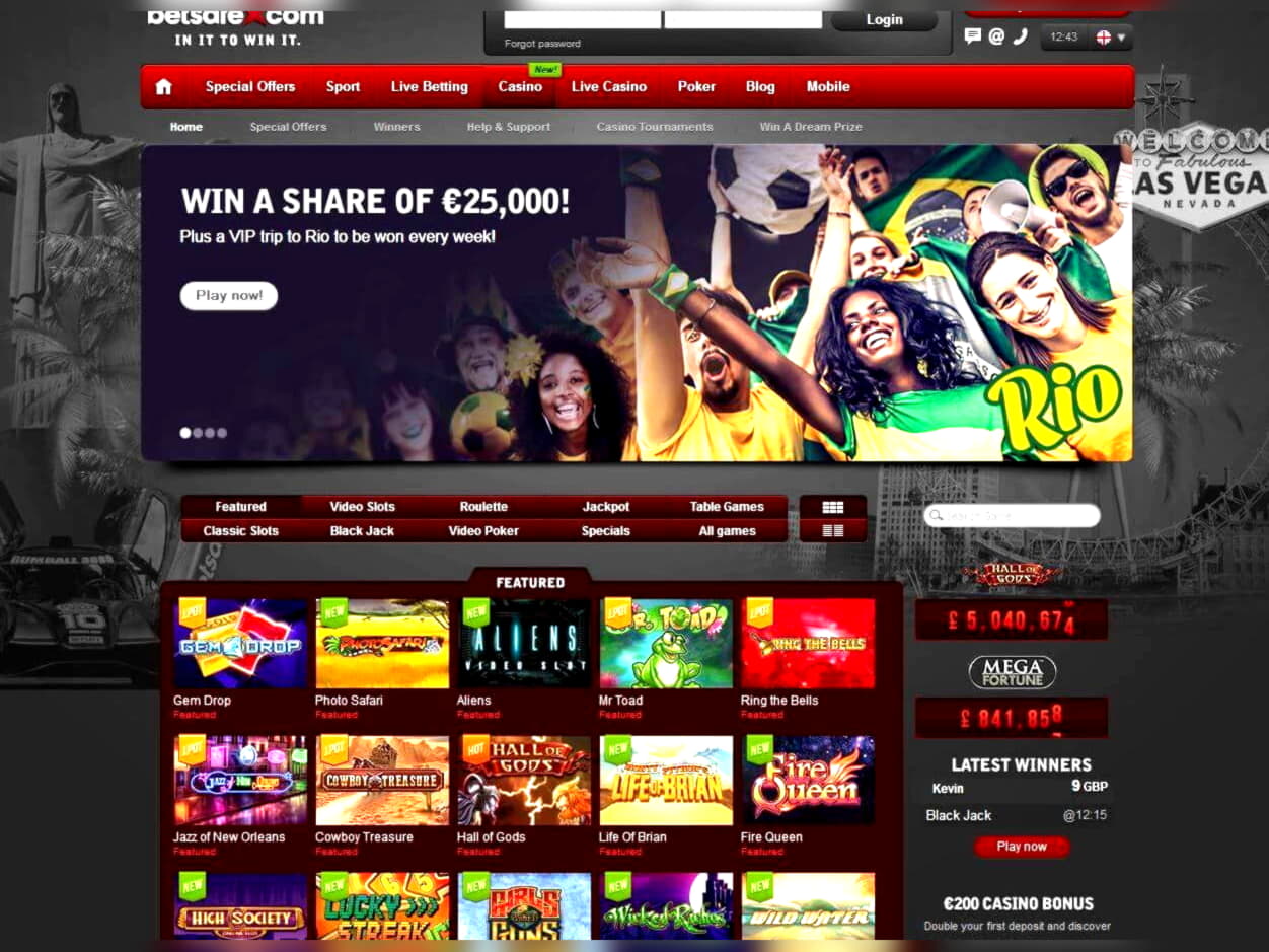 270 Free spins casino at Bet At Home Casino