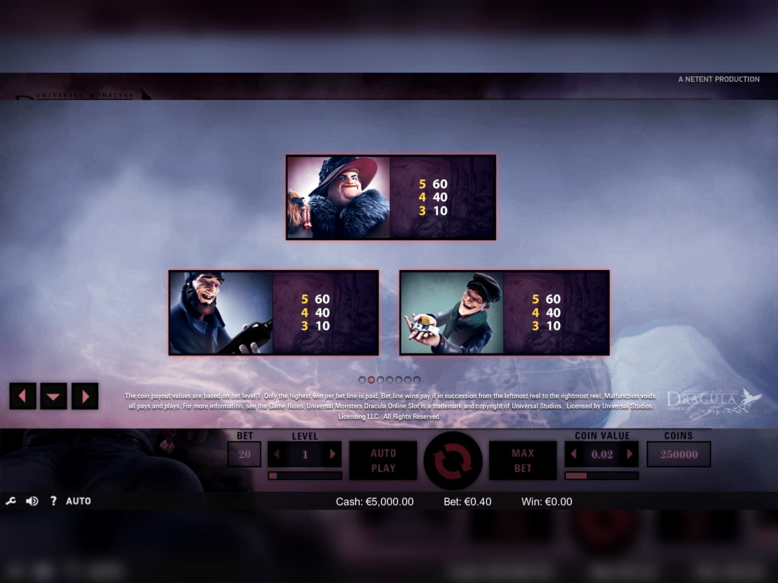 €370 Free Cash at Euro Palace Casino