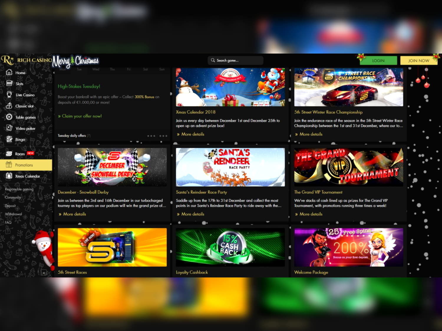 €290 free casino chip at Omni Casino