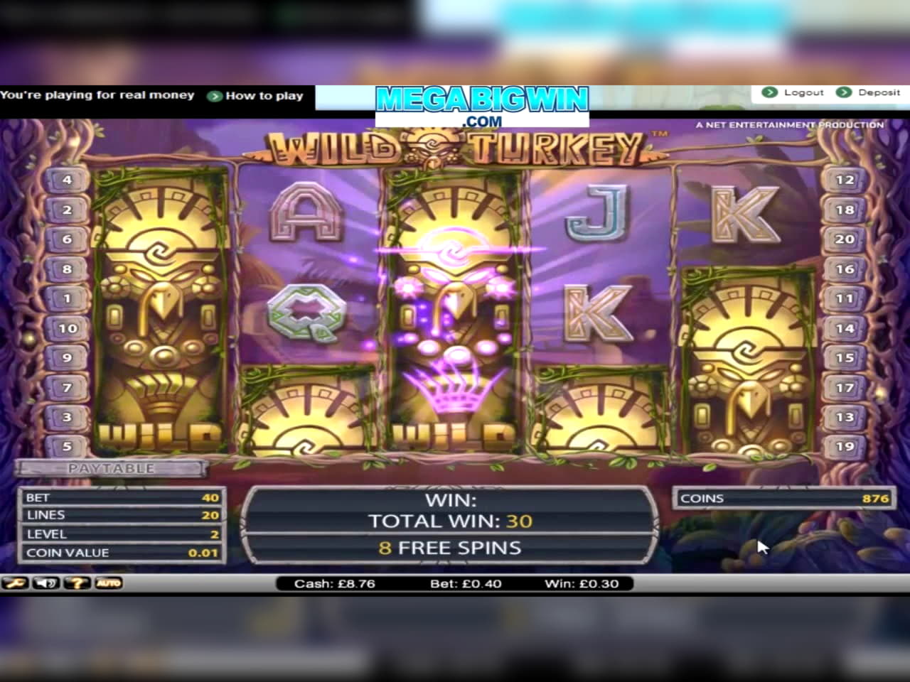 EUR 620 Free Chip Casino at Spin Palace Casino