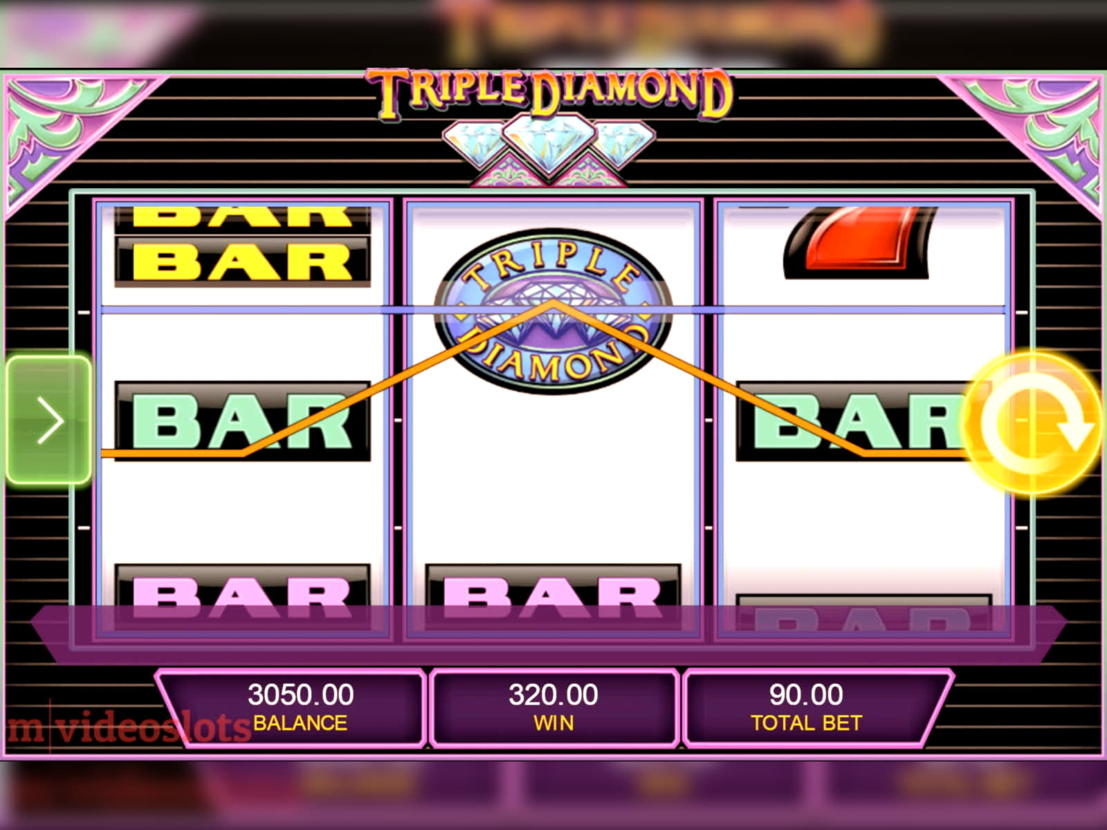 85 Free spins at bWin Casino