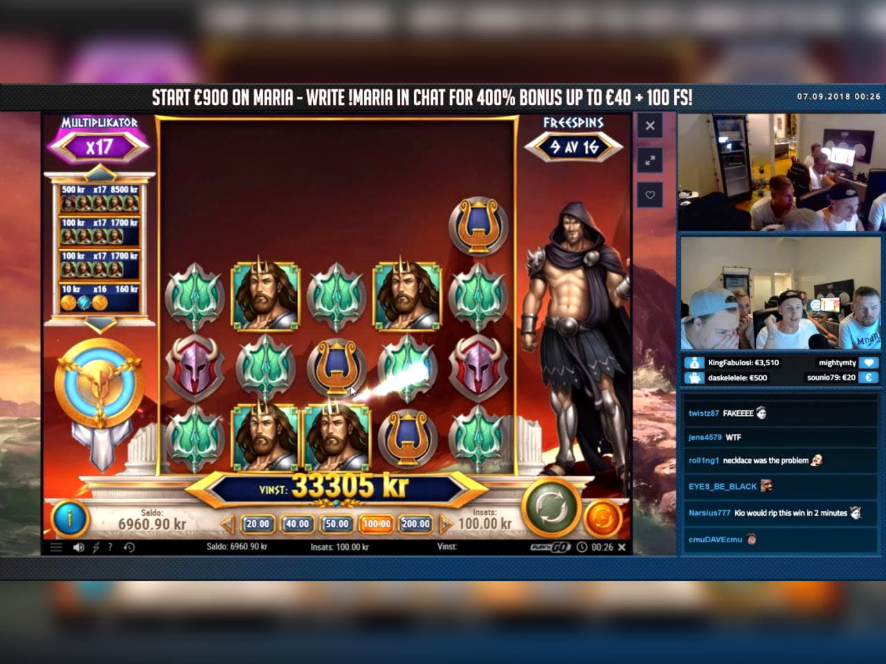 €4435 No Deposit Bonus Casino at Cashpoint Casino