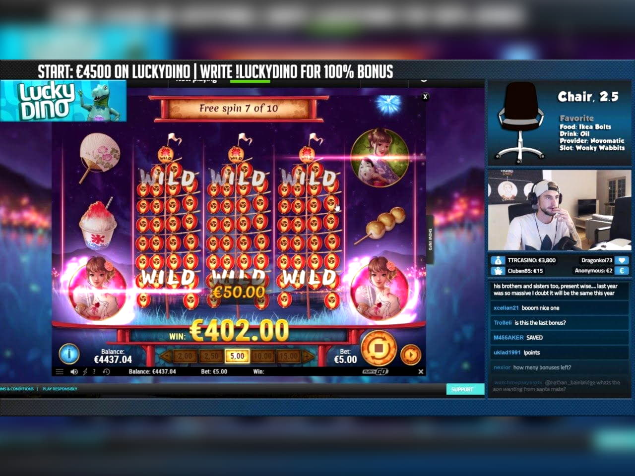 £1045 No Deposit Bonus at Casino Action