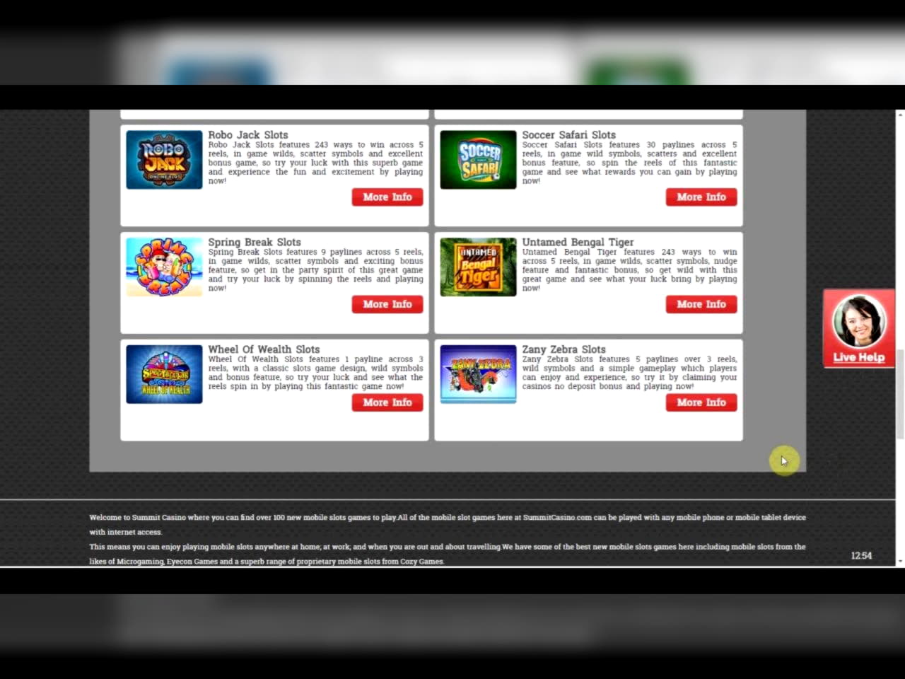 190 Free Spins no deposit at Spin Palace Casino