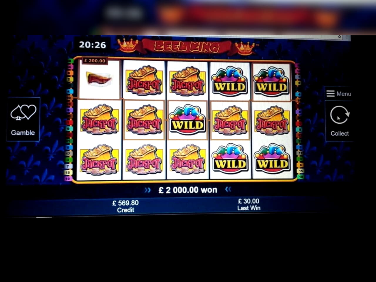 €1555 No deposit bonus at Gamebookers Casino