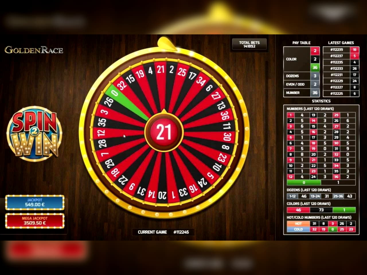 Eur 220 Casino chip at Cashpoint Casino