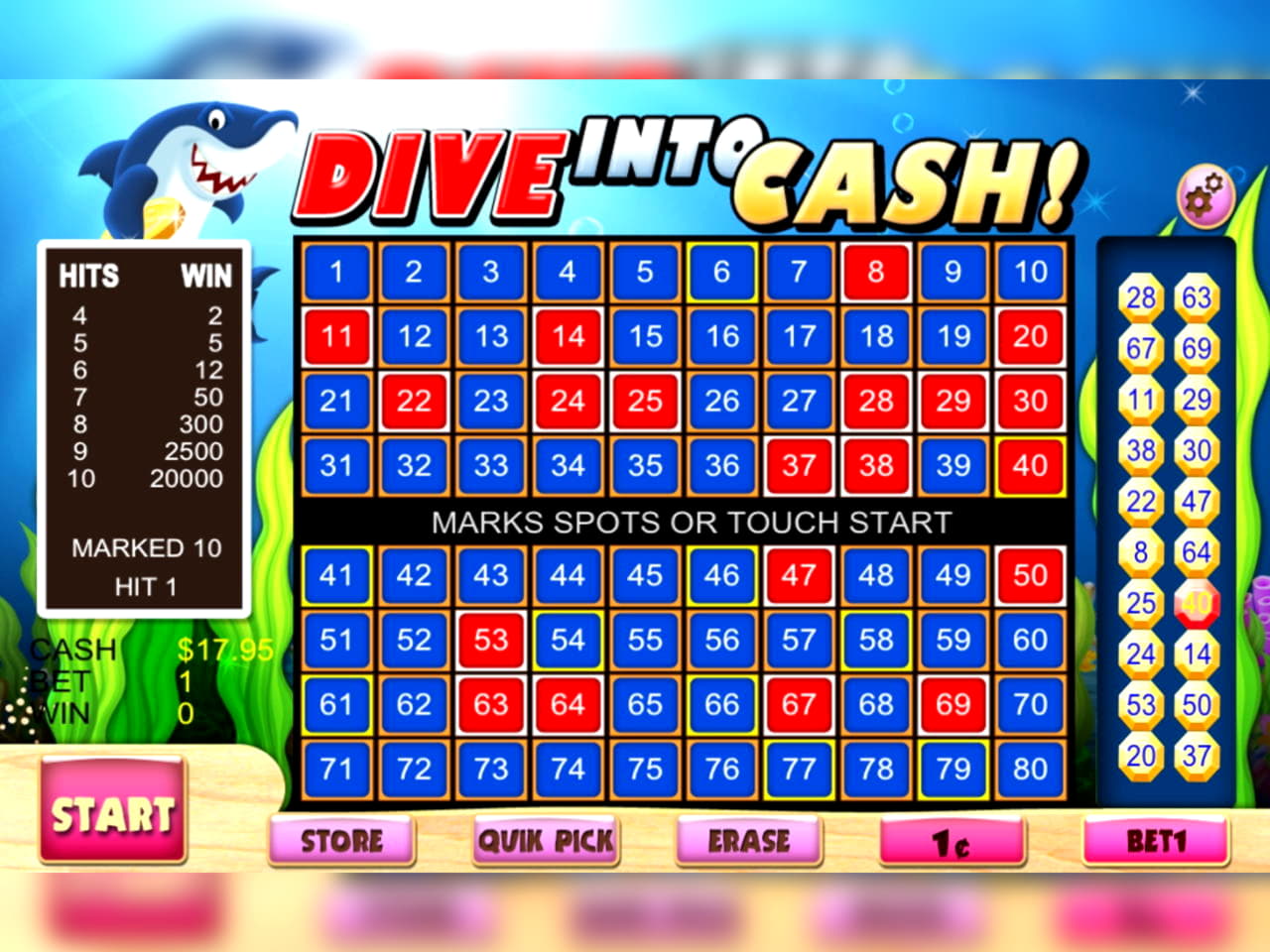€2025 No Deposit at Cashpoint Casino