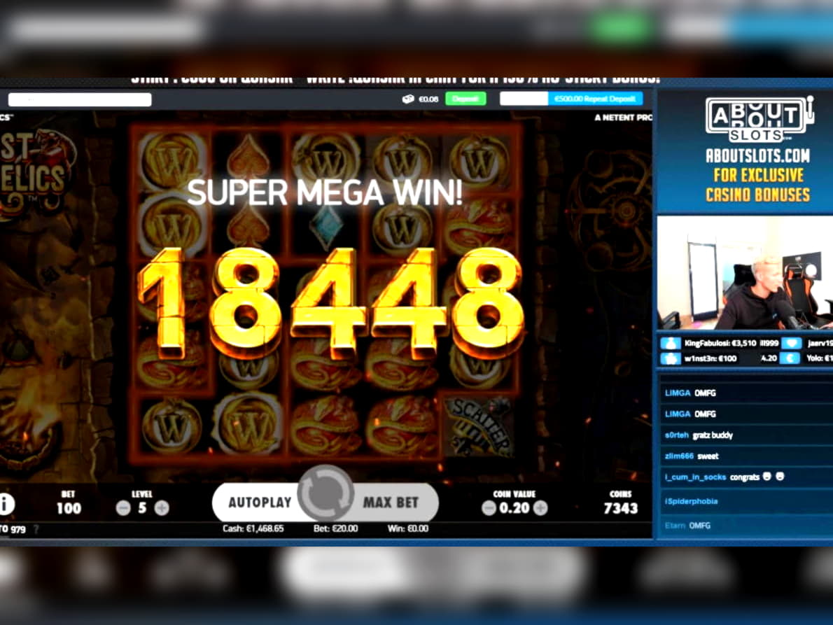 140 Free Spins no deposit casino at Inter Casino