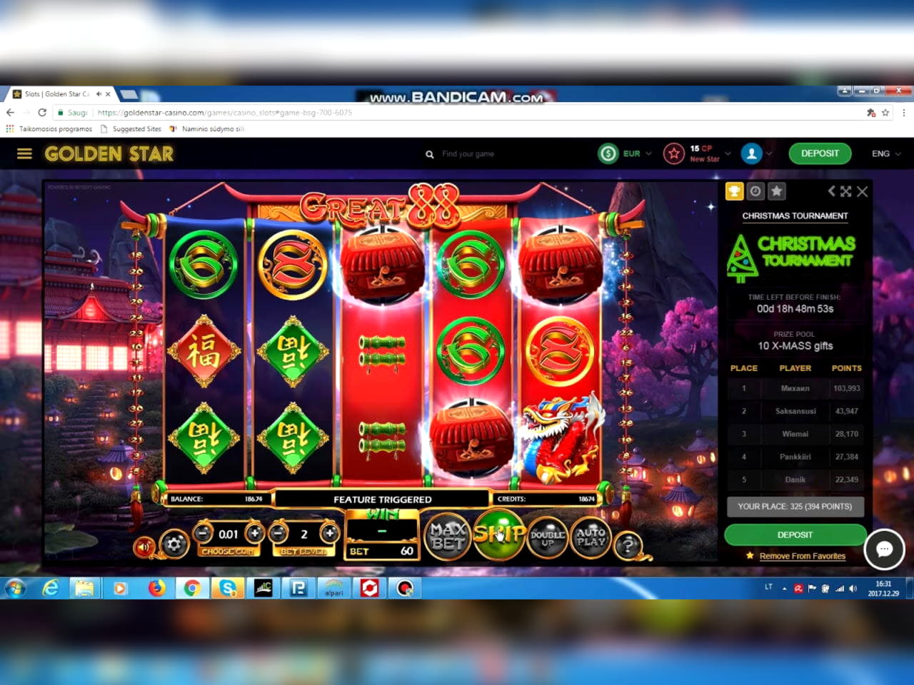 $4655 no deposit bonus casino at La Fiesta Casino