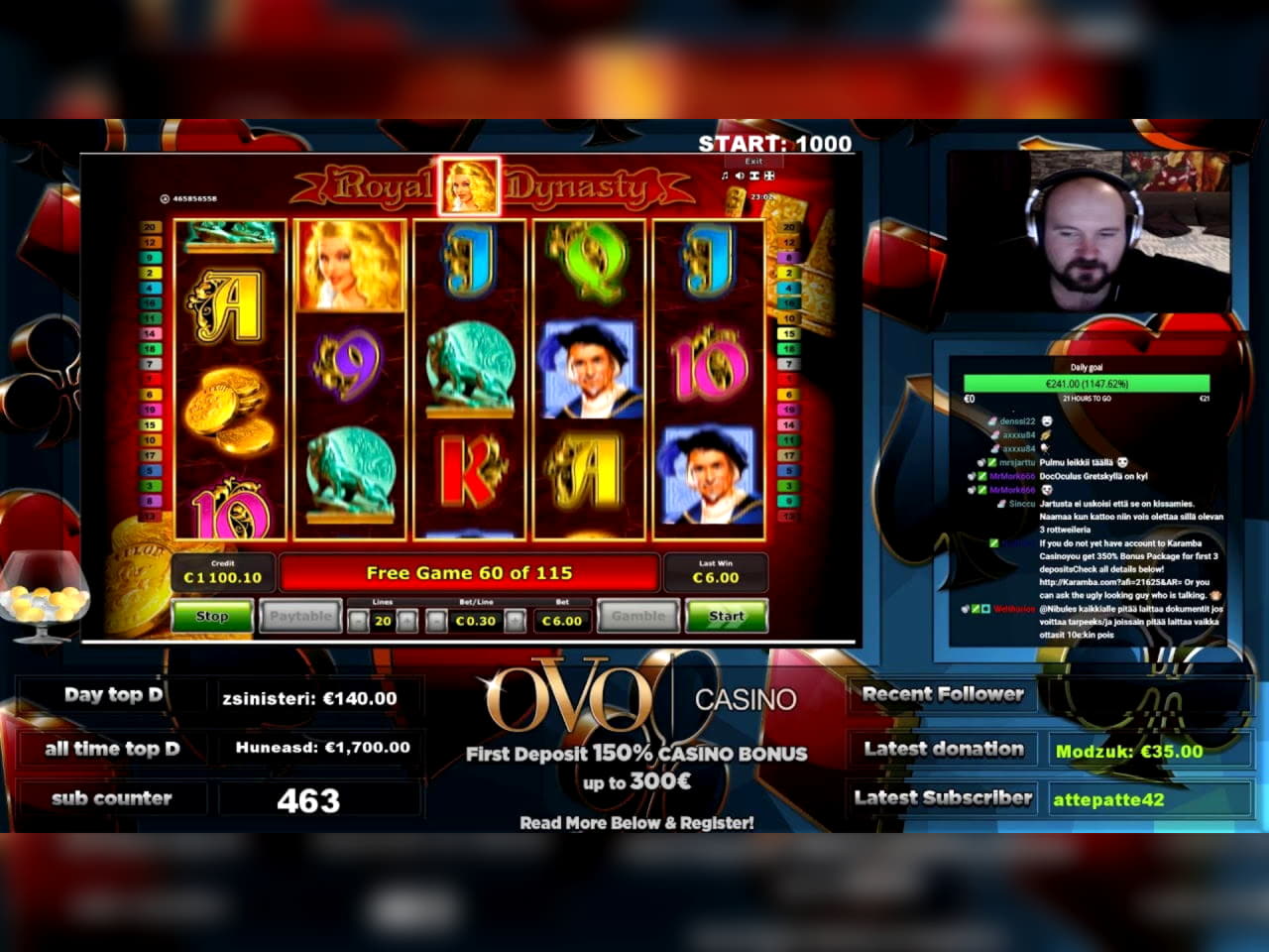 350% casino match bonus at River Belle Casino