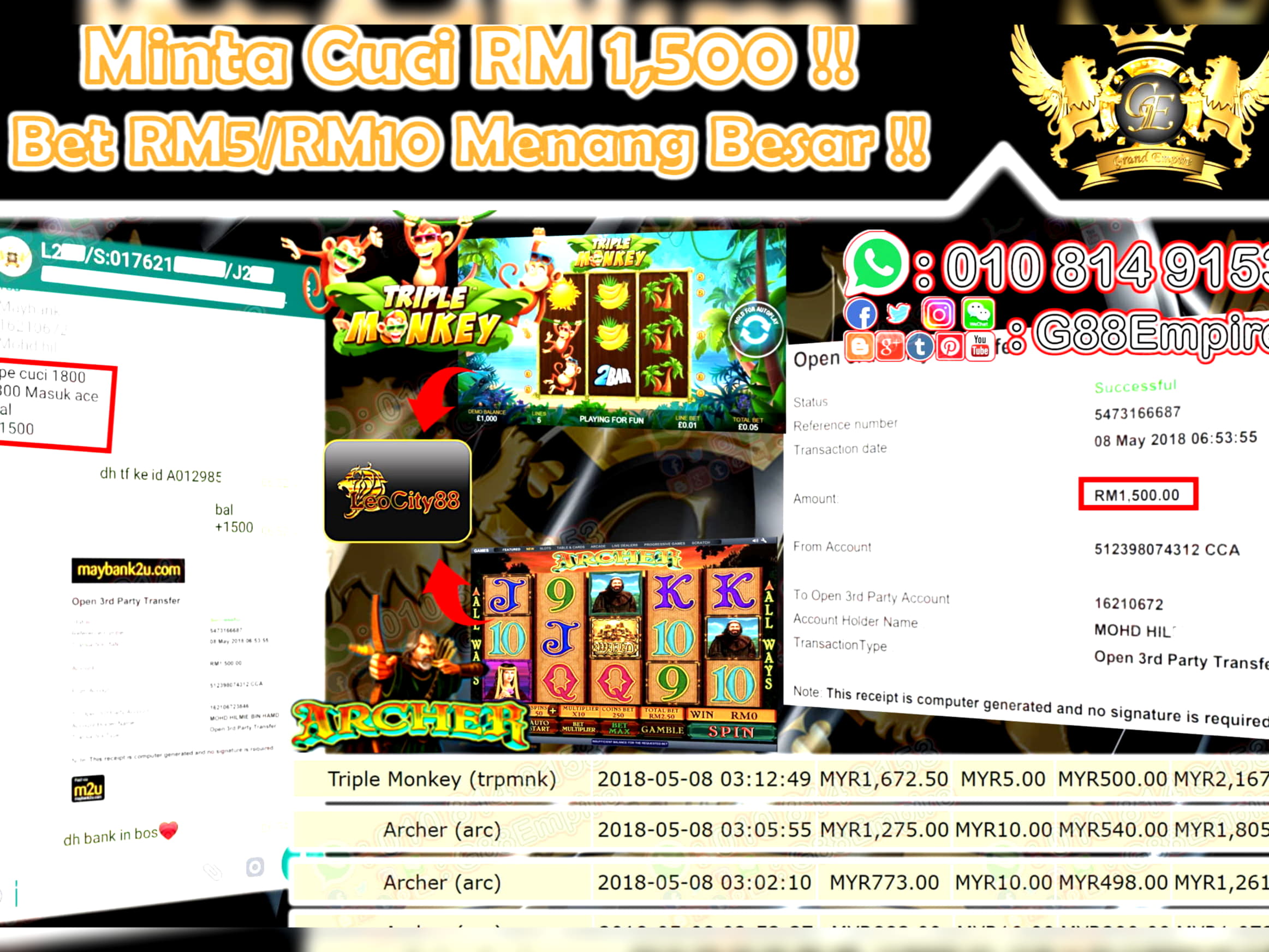 66 Free Spins right now at Omni Casino