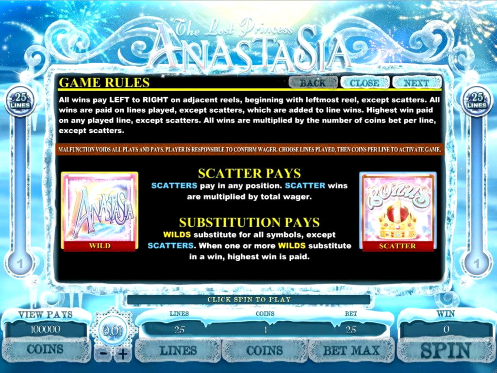 10 Free Casino Spins at Luxury Casino