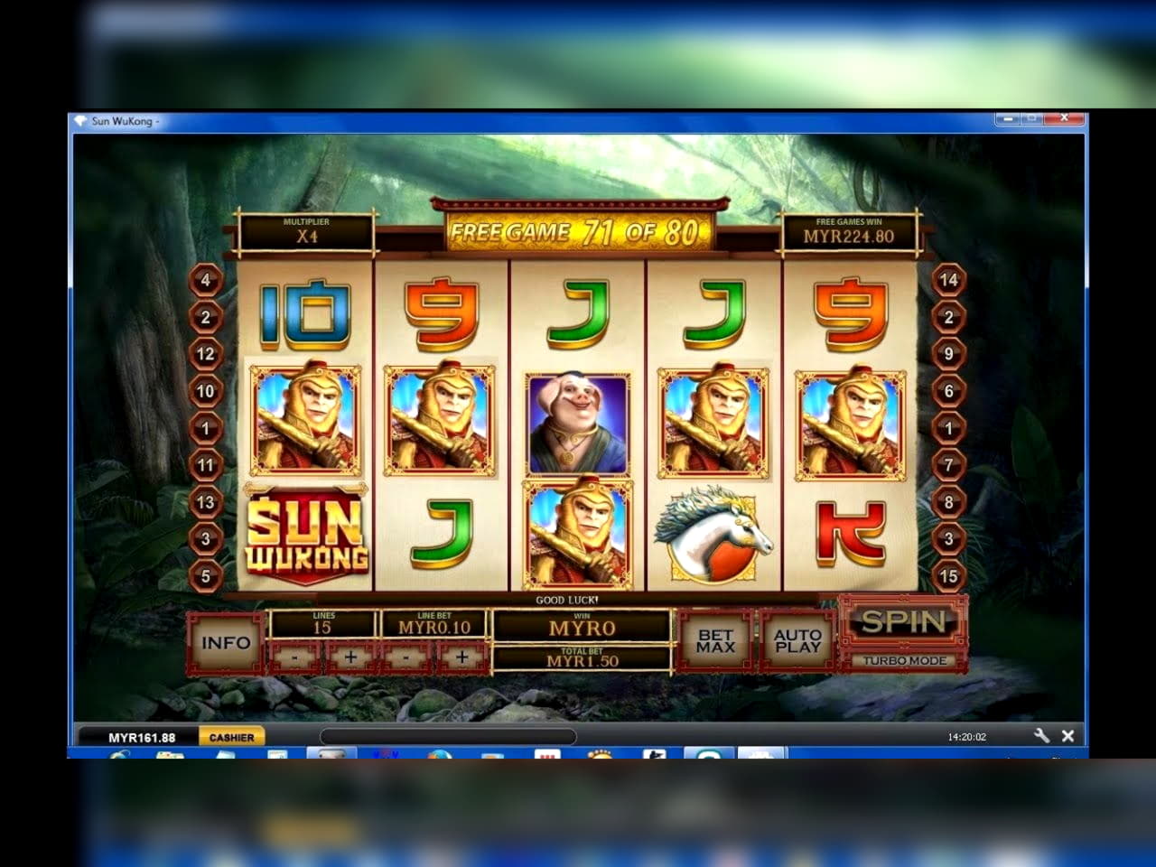 205 Free casino spins at Seven Cherries Casino