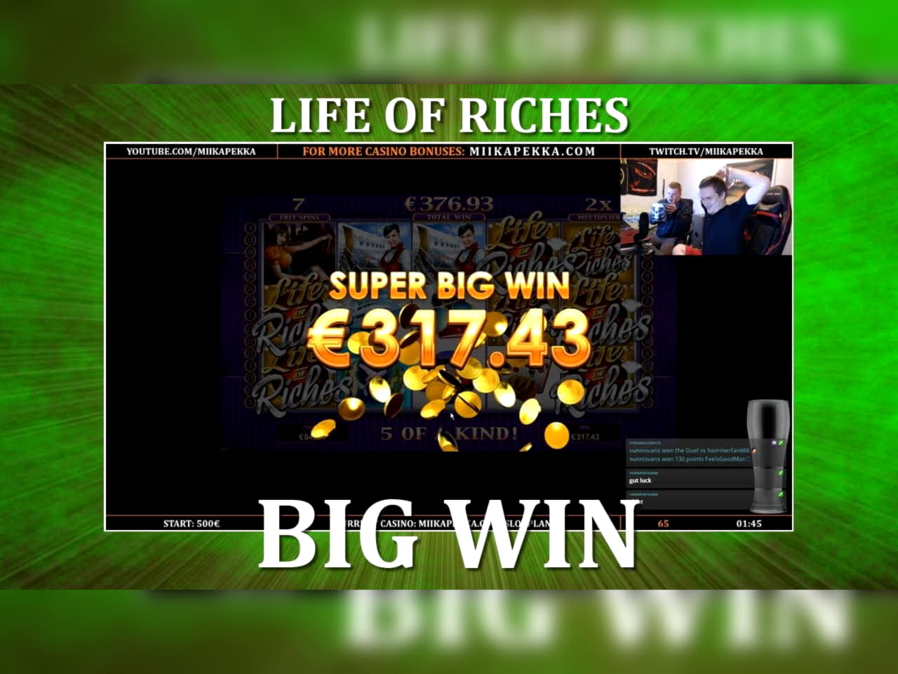 175 Free casino spins at Royal Dubai Casino