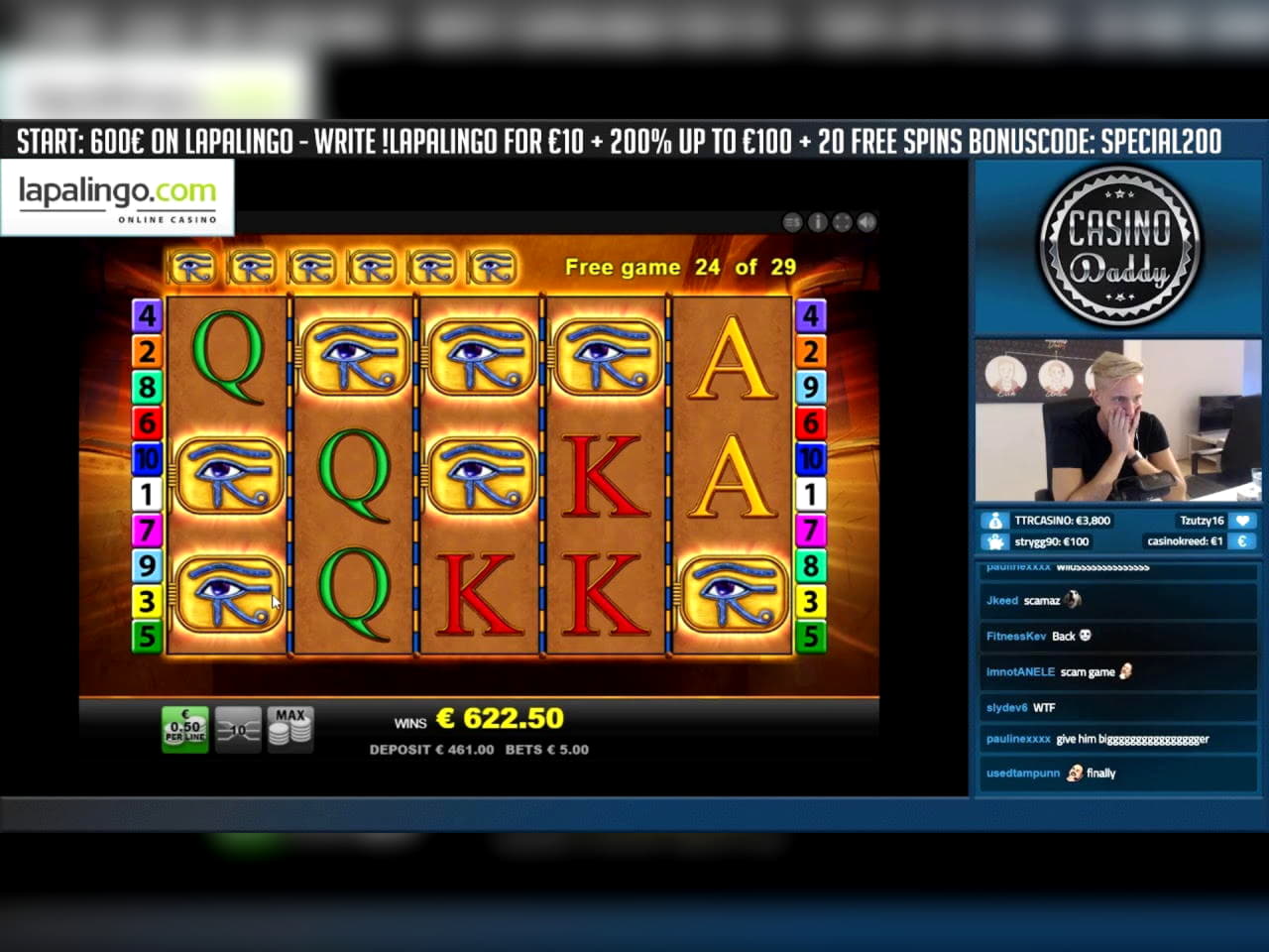 Eur 530 FREE Casino Chip at Platinum Play Casino