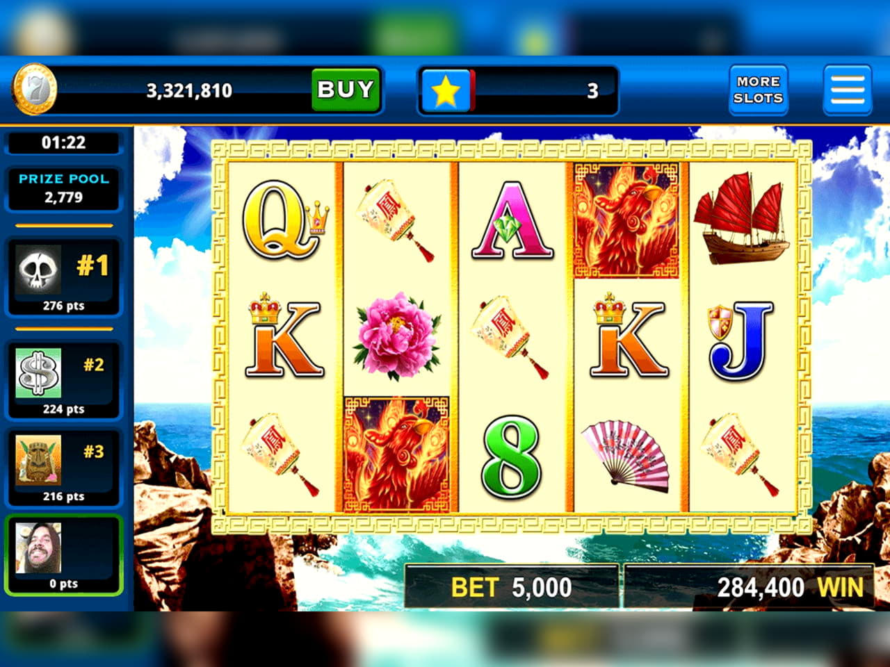 EURO 385 Daily freeroll slot tournament at Omni Casino