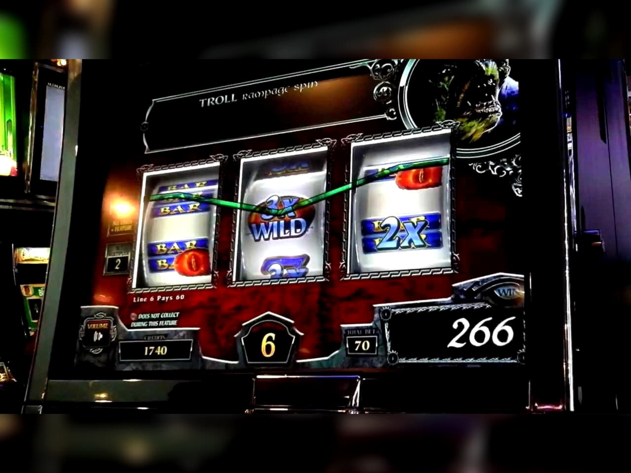 570% Deposit match bonus at Inter Casino