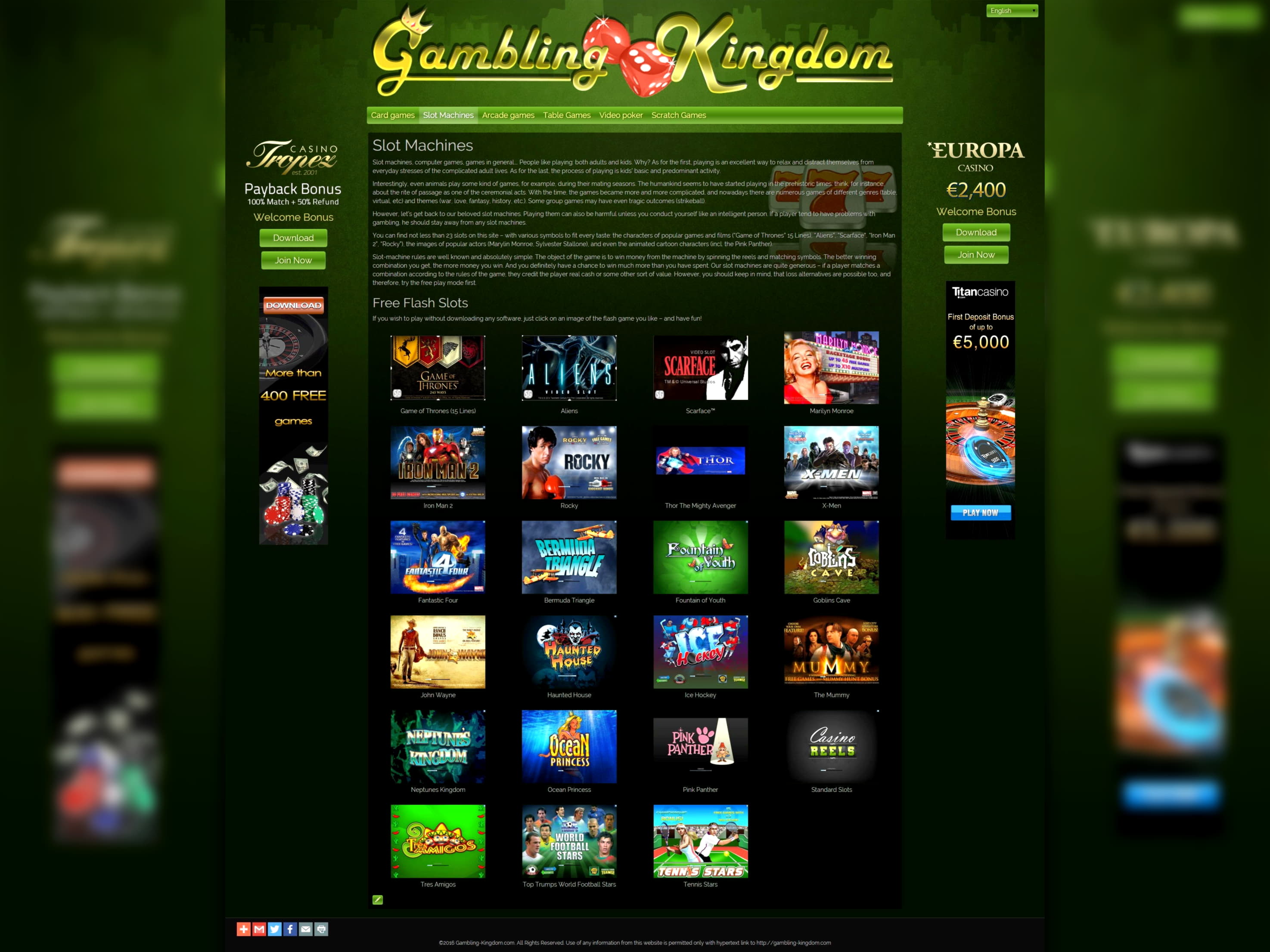 EURO 2780 No Deposit Bonus Code at Gamebookers Casino