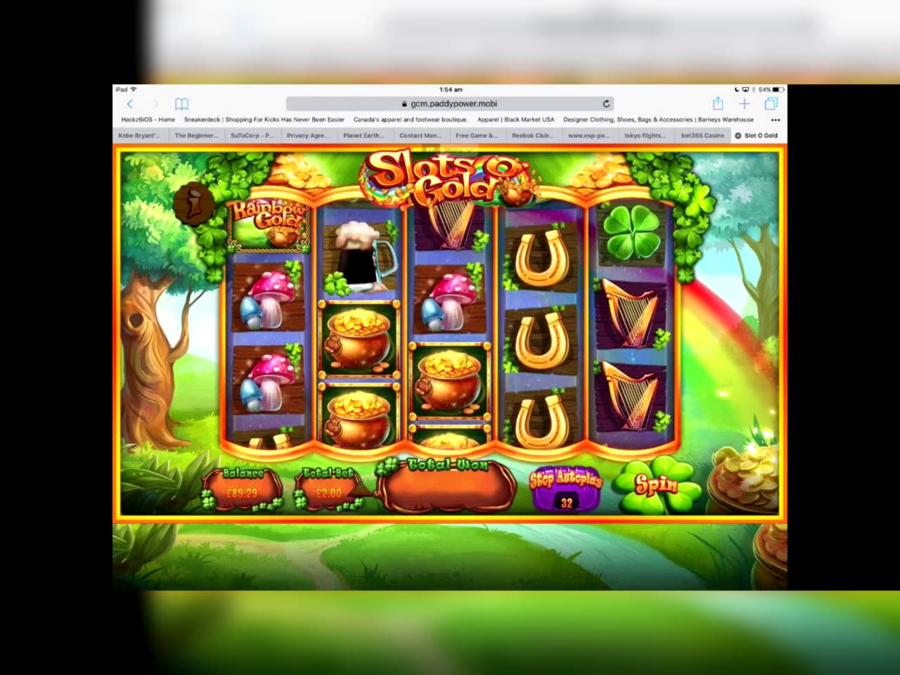 725% Match bonus casino at Cashpoint Casino