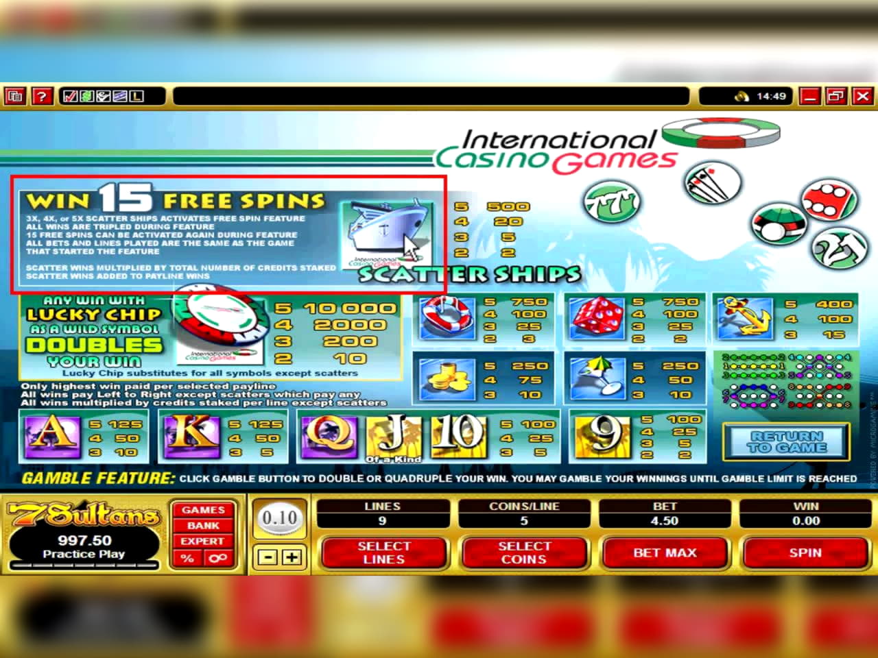 155 free casino spins at La Fiesta Casino
