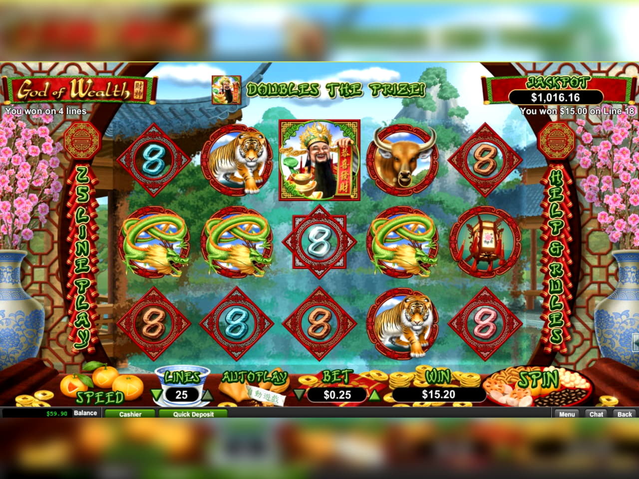 $475 No Deposit Casino Bonus at Zodiac Casino