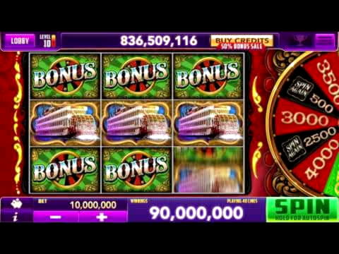10 free casino spins at Spin Palace Casino