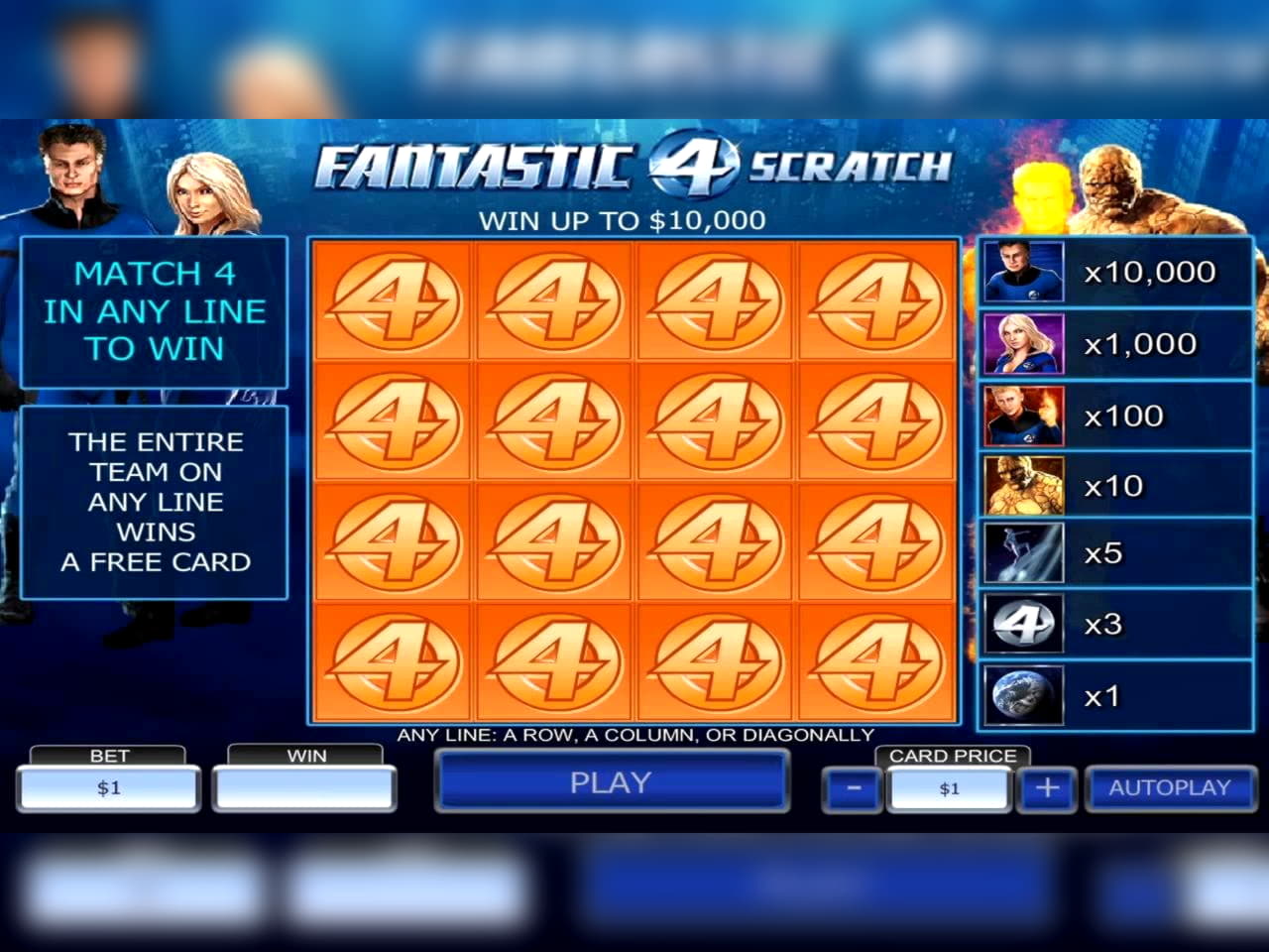 15 free spins at bWin Casino
