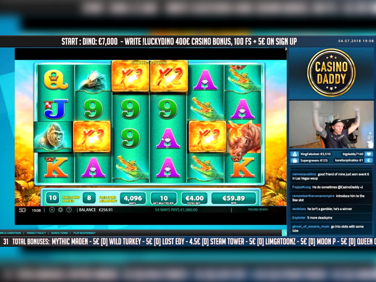 £715 Casino Tournament at Yukon Gold Casino
