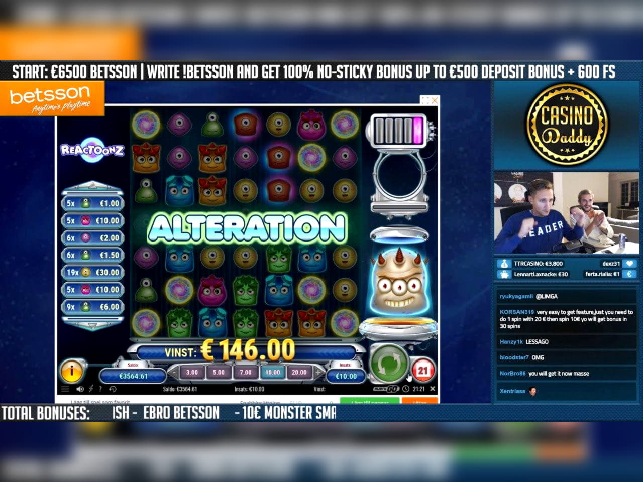 EUR 4300 No Deposit Bonus Casino at Yukon Gold Casino