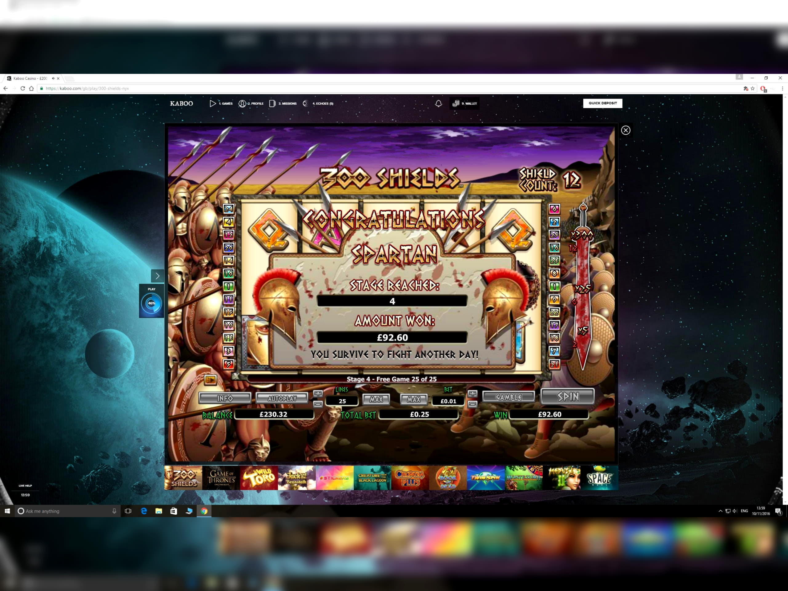 EUR 145 Free Chip Casino at Club Gold Casino