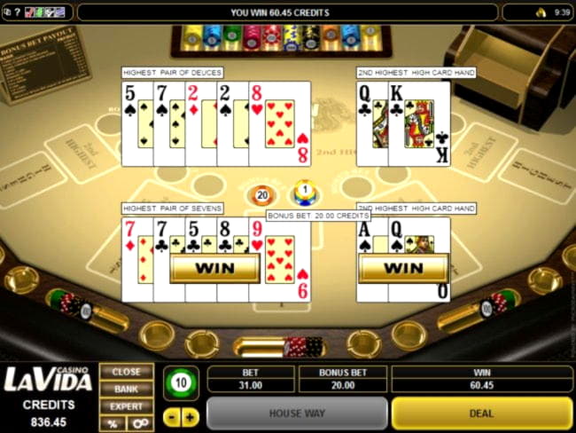 $540 casino chip at Spin Palace Casino