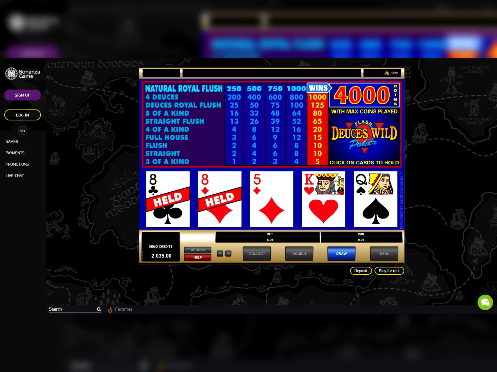 €505 Free Chip Casino at Luxury Casino
