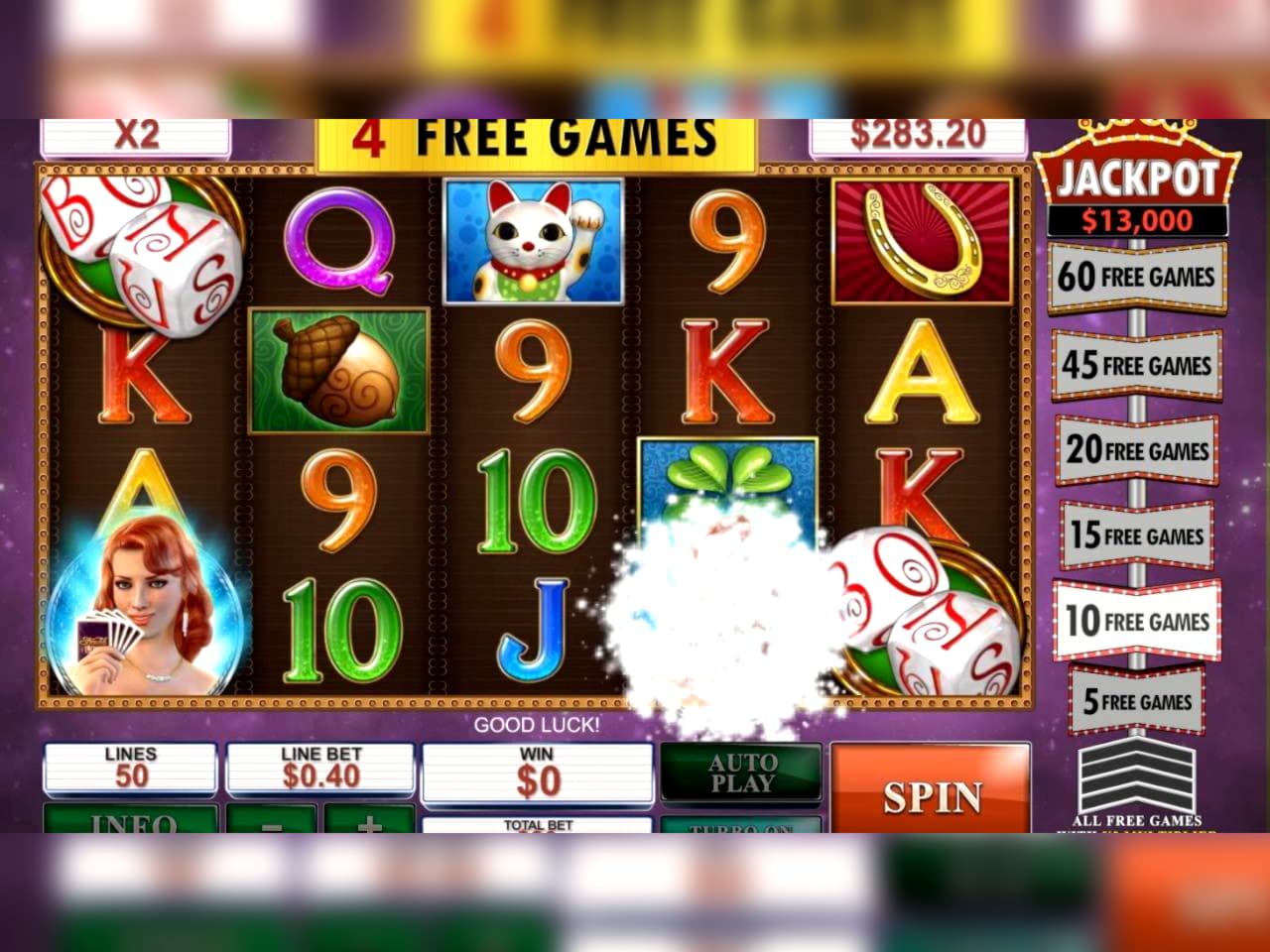 EURO 3665 NO DEPOSIT at Royal Dubai Casino