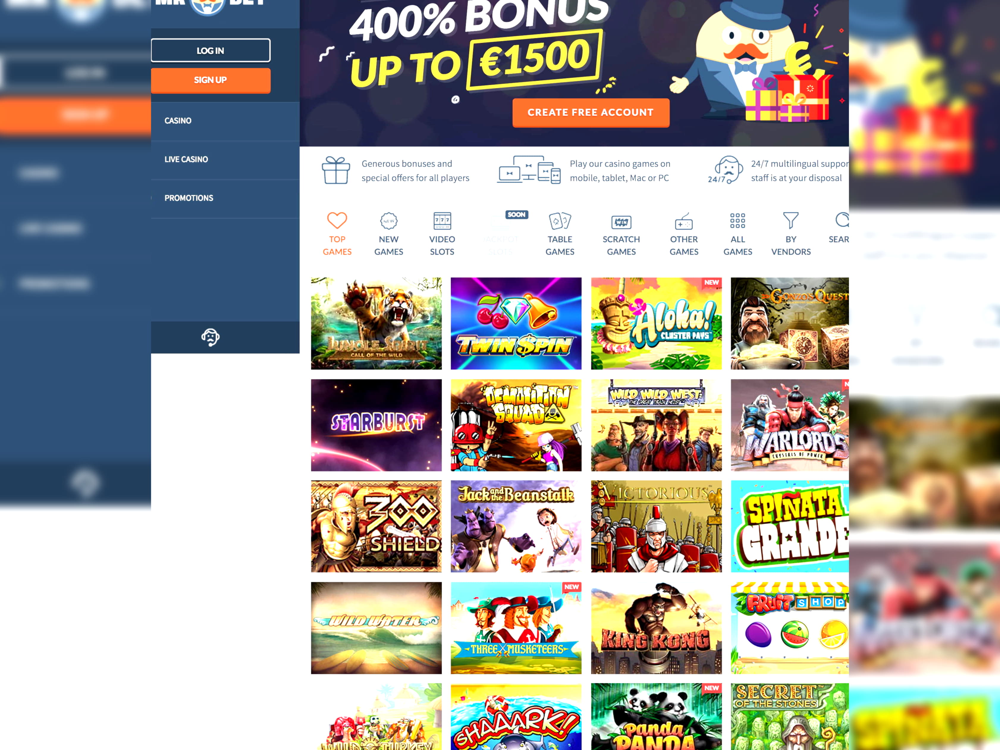 £2890 No deposit bonus at Casino com